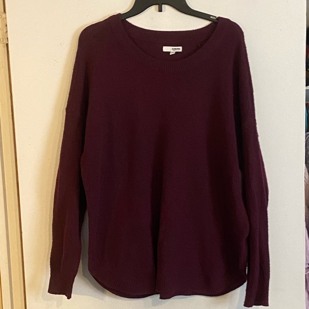 Sonoma Maroon Sweater